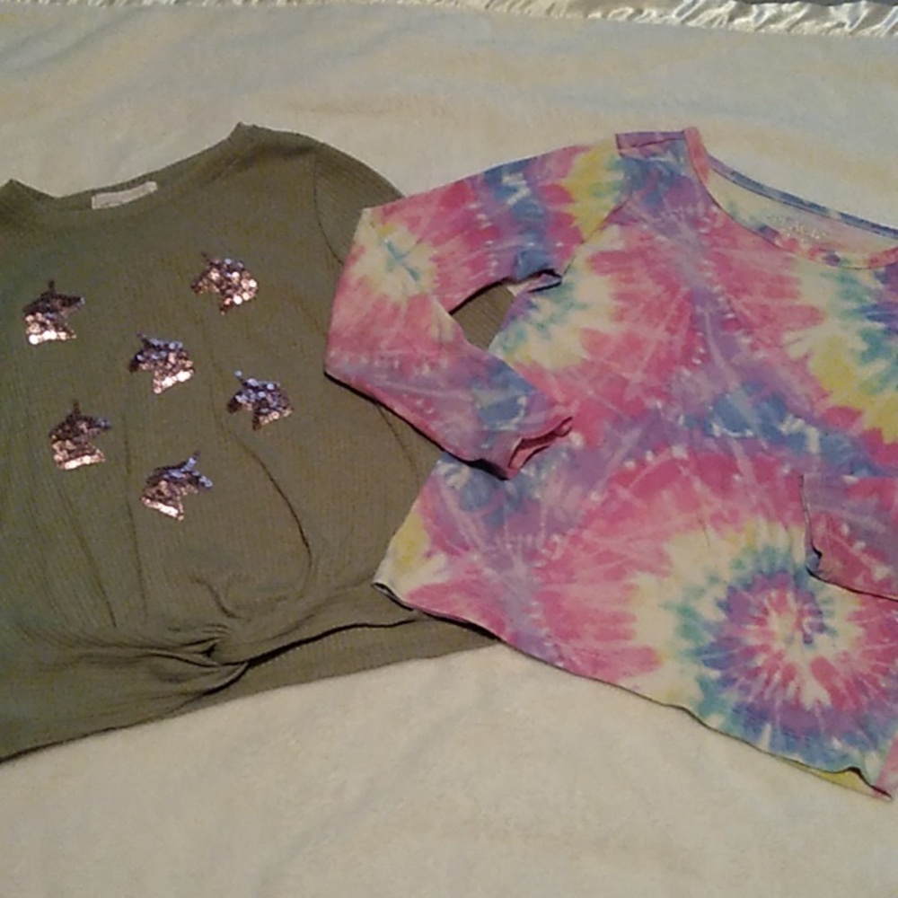 Girls Long Sleeve Combo Size 6